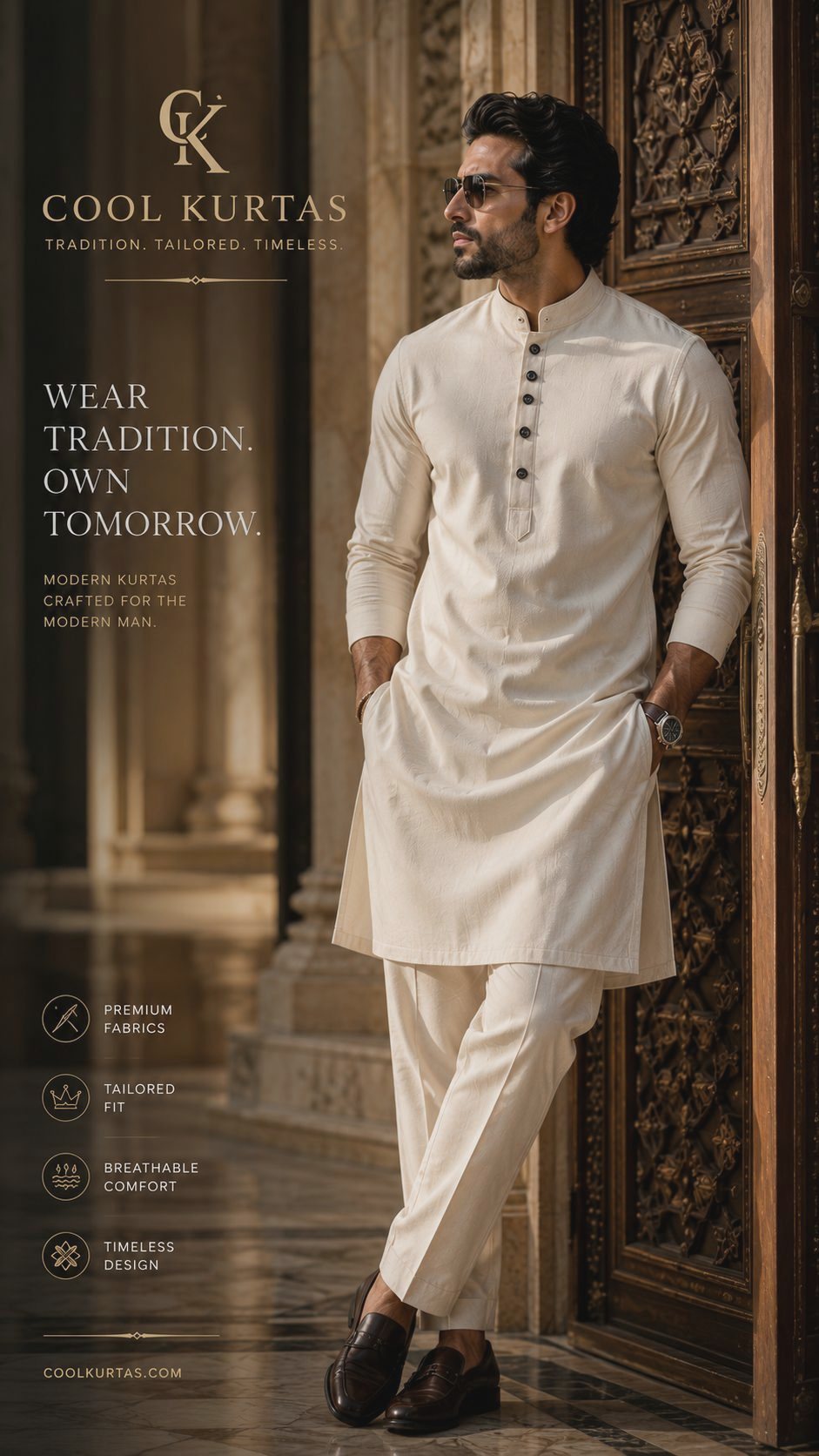 Wear tradition. Own tomorrow.